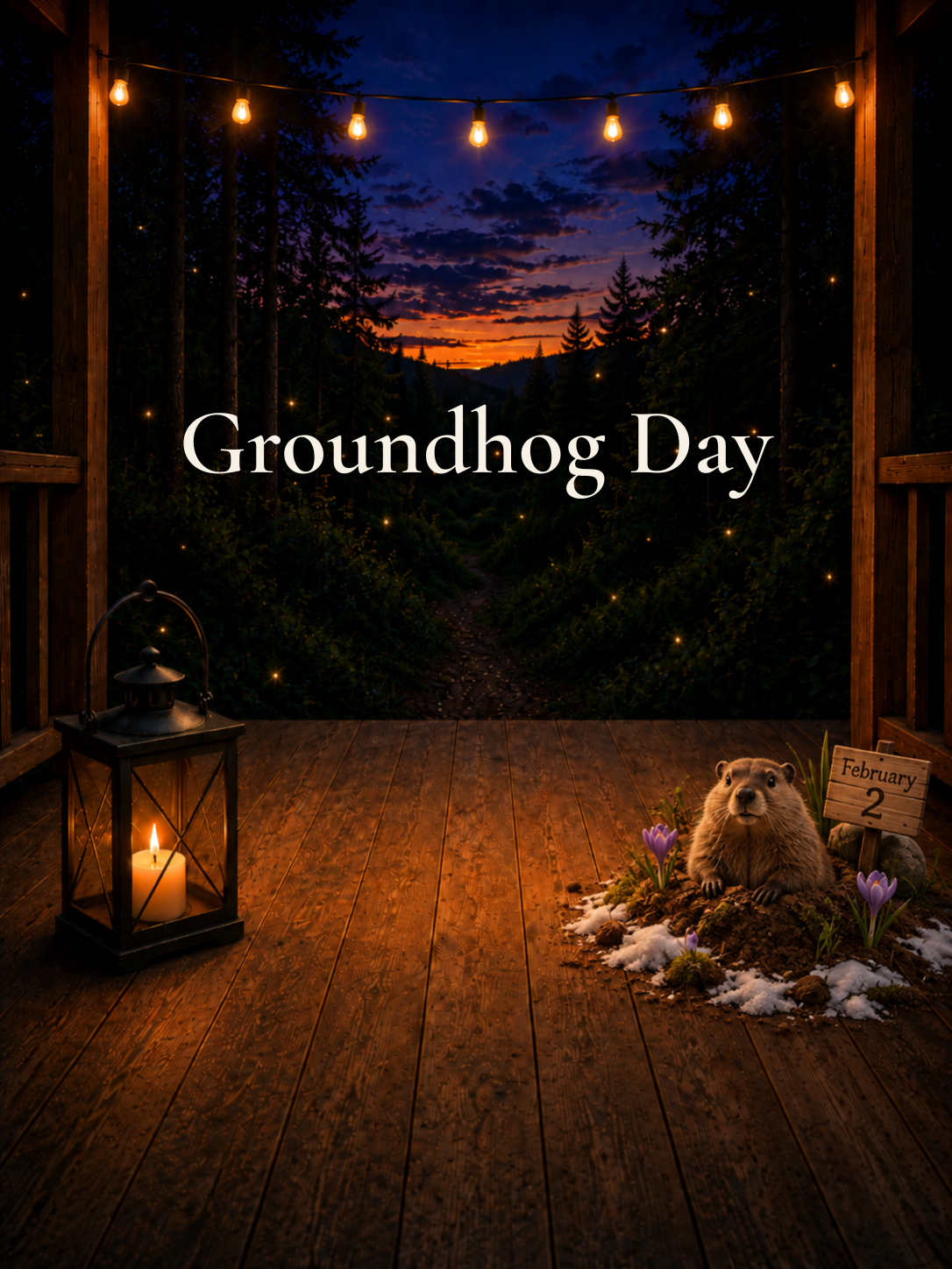 Printable Groundhog Day party games for families, classrooms, and Groundhog Day celebrations