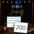 Bible Jeoparty printable Bible trivia game for church youth groups Bible study and family game nights