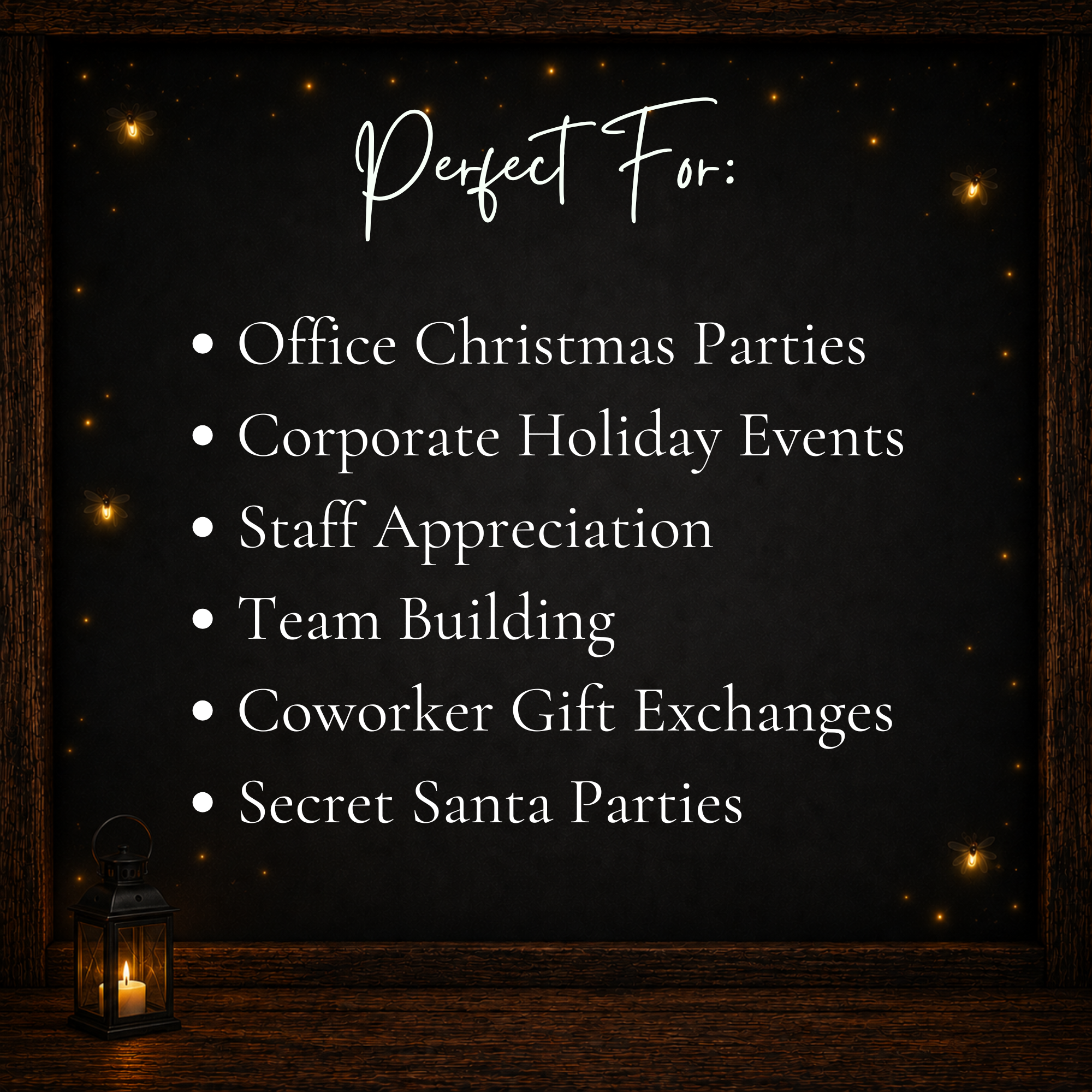 Printable Christmas coworker game for office parties, staff appreciation and team building