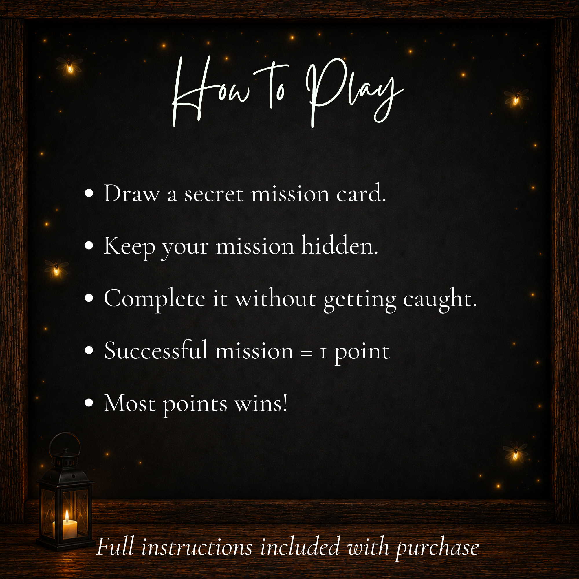Christmas Secret Missions game instructions for completing hidden challenges without getting caught