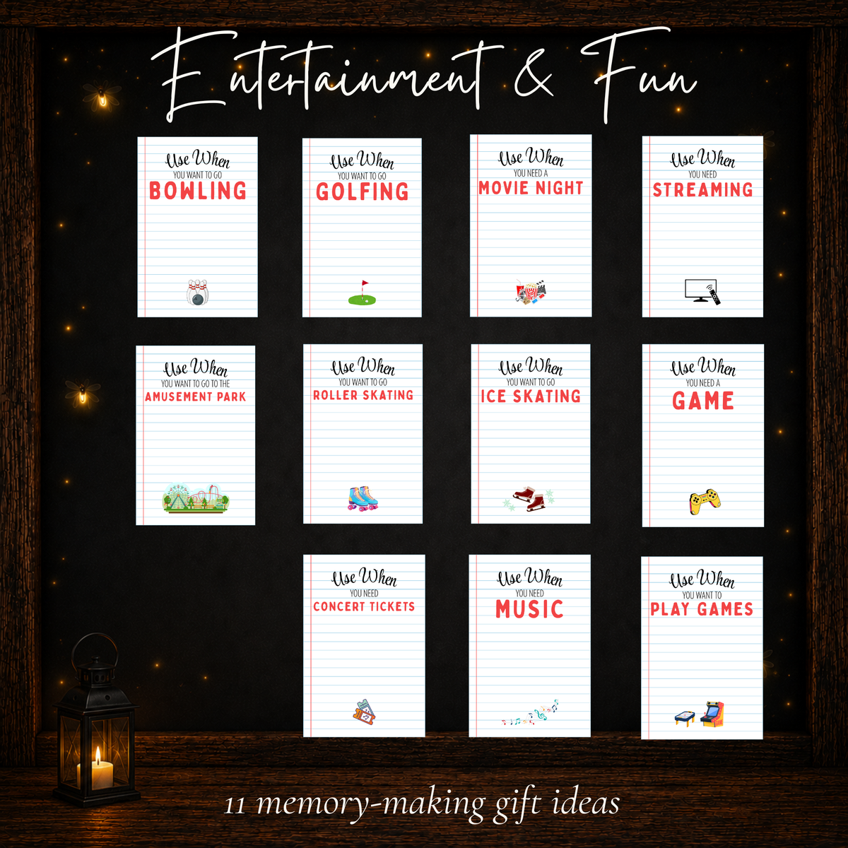 Entertainment and fun graduation gift card book ideas