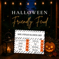 Halloween Friendly Feud printable party game with Halloween survey questions for families, teens and adults