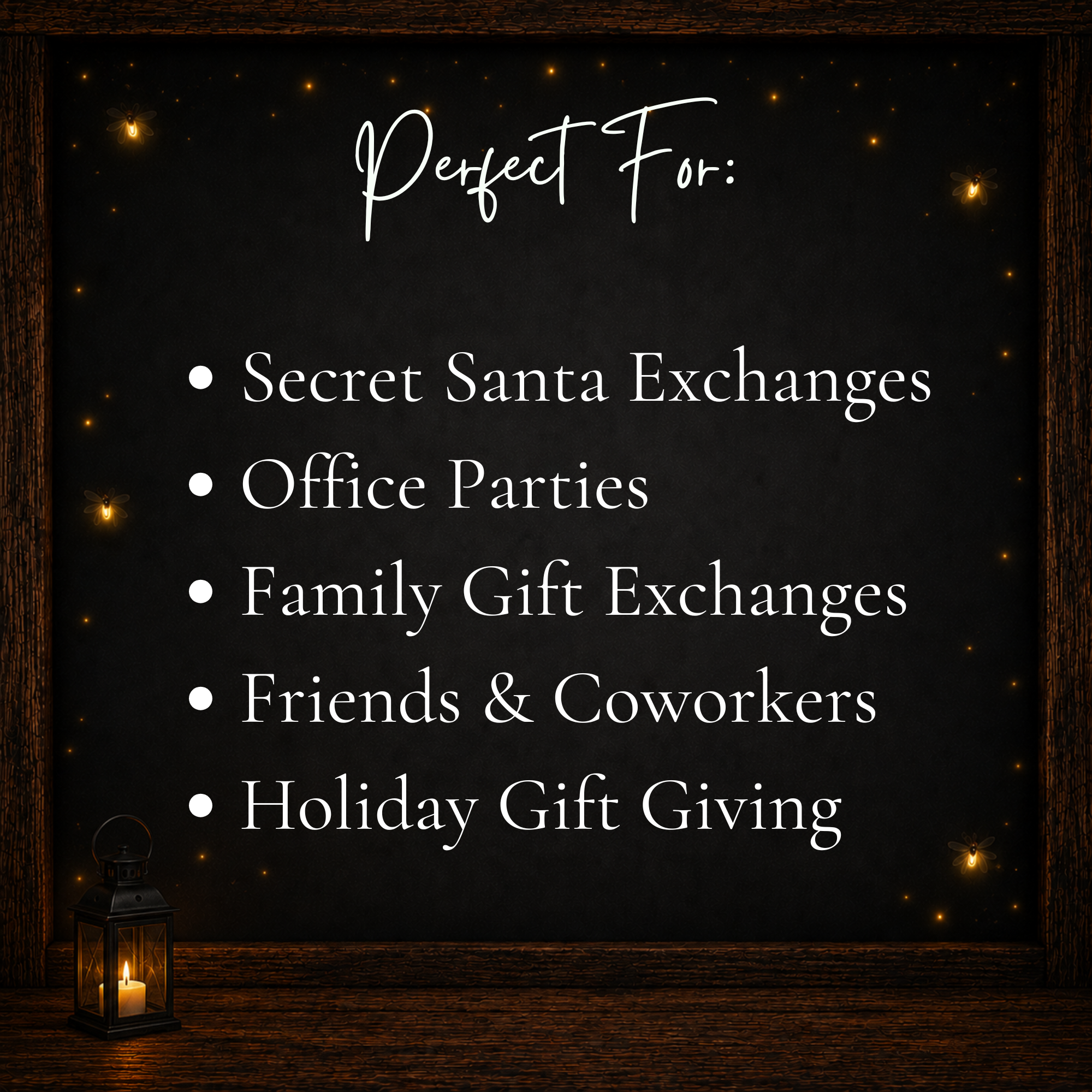 Secret Santa printables for office parties, family gift exchanges, friends, coworkers and holiday gift giving