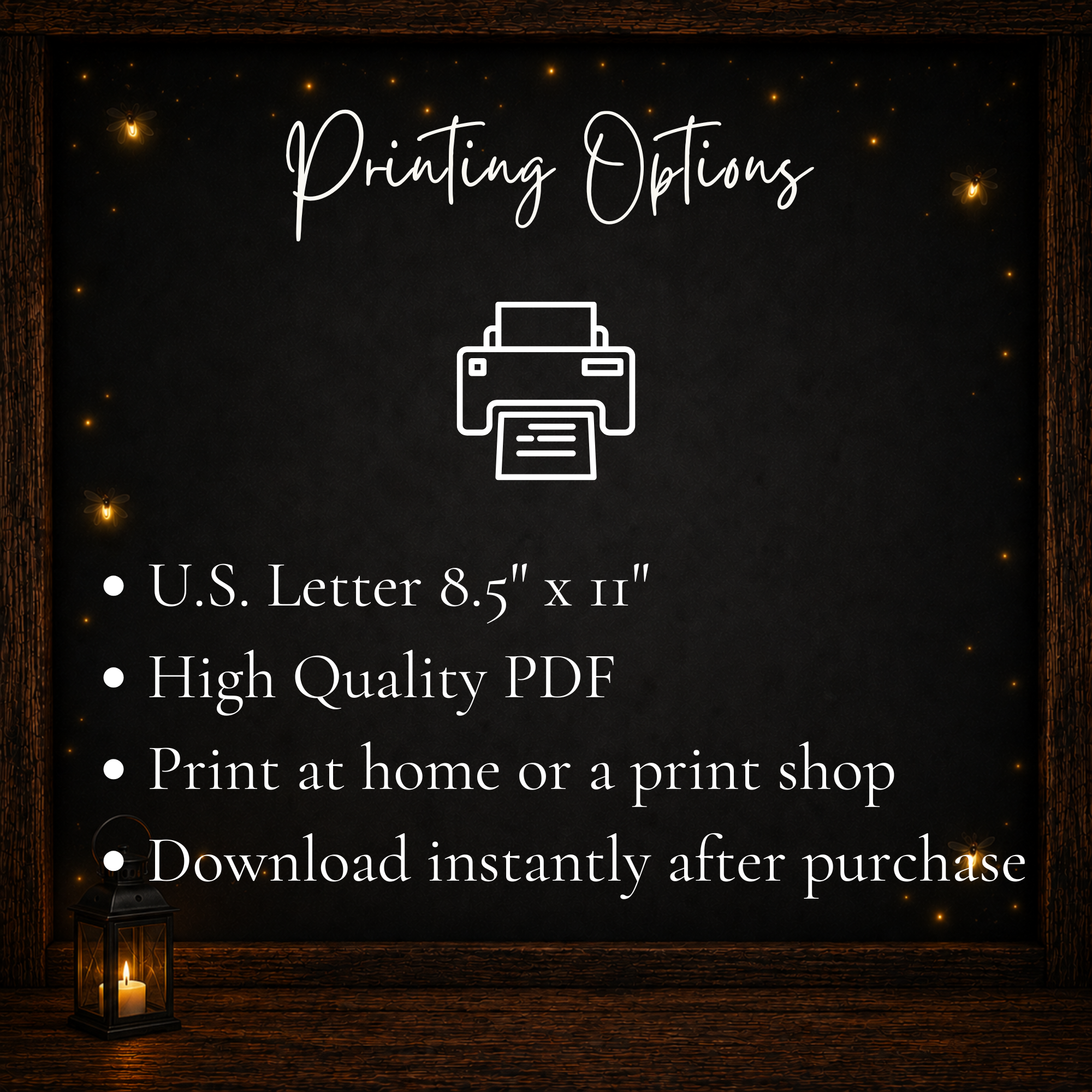 Printable Thanksgiving game PDFs formatted for US Letter paper for home or print shop printing