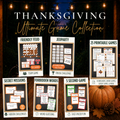 Thanksgiving Ultimate Game Collection with 30 printable Thanksgiving party and family games