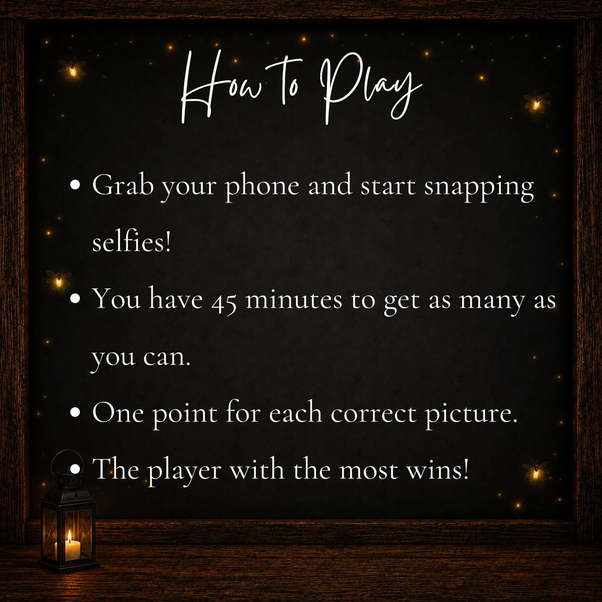 How to play the Valentine’s Day Selfie Scavenger Hunt printable game