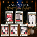 Valentine’s Day Ultimate Game Collection with Friendly Feud, Jeoparty, 5 Second Game, Forbidden Words, Charades and 25 printable games